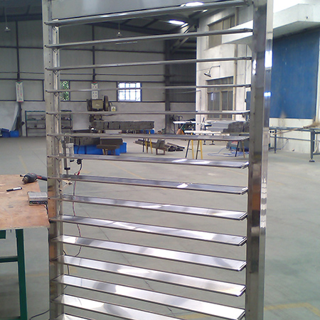 Stainless steel louver