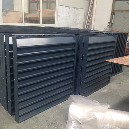 通風防雨百葉窗