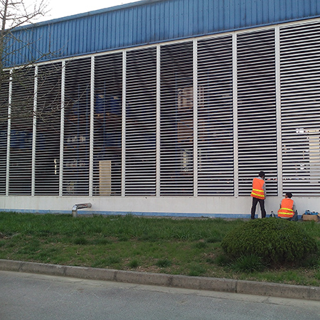 Hollow flat shutters